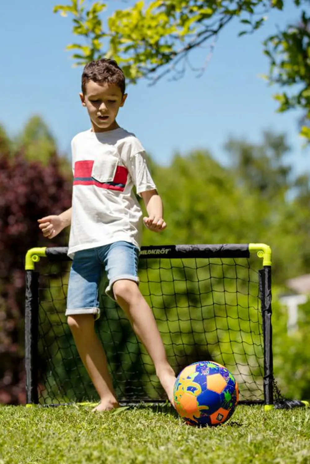 Discount Fodboldmål 90 x 60 x 60 cm, 1 stk