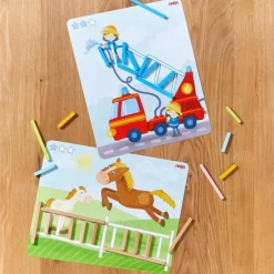 New Haba Form- & farvespil - Pindemester