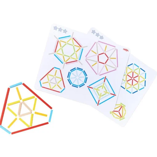 New Haba Form- & farvespil - Pindemester