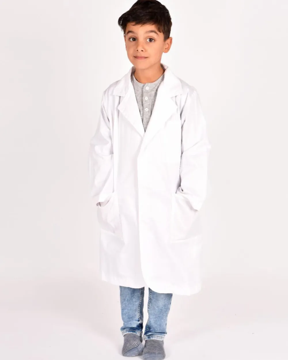 Discount Den Goda Fen Forskerkittel, str. 4-6 år