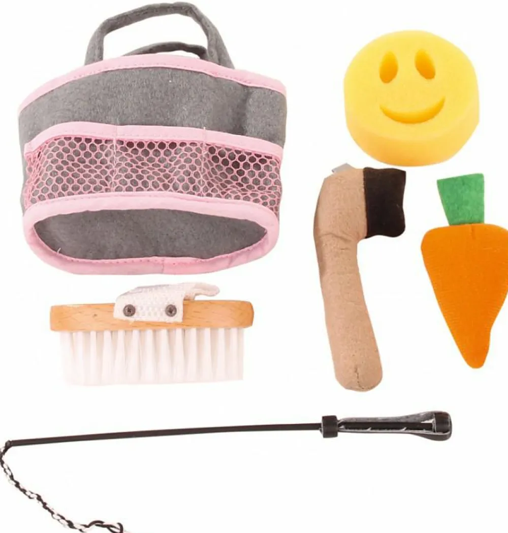 Götz Frisørdukke tilbehør - Striglekasse m. indhold