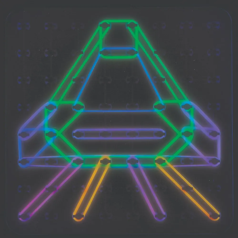 Online Learning Resources Geoboard - Lav former med elastikker