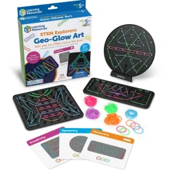Online Learning Resources Geoboard - Lav former med elastikker