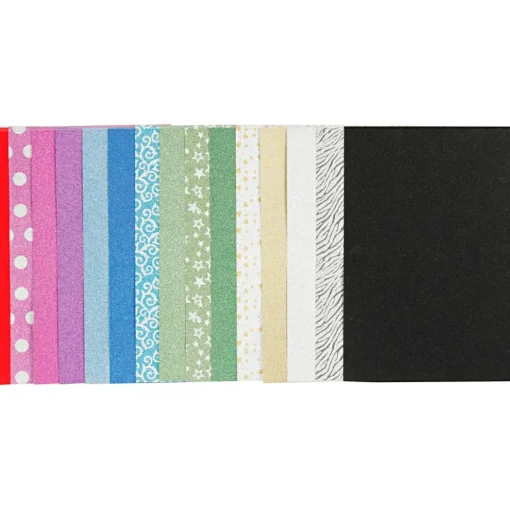New Creativ Company Glitterpapir A4, 30 ark