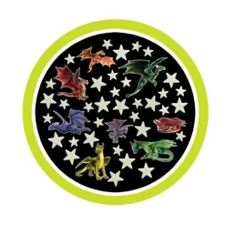 Sale Brainstorm Glow - Drager + stjerner, 43 dele