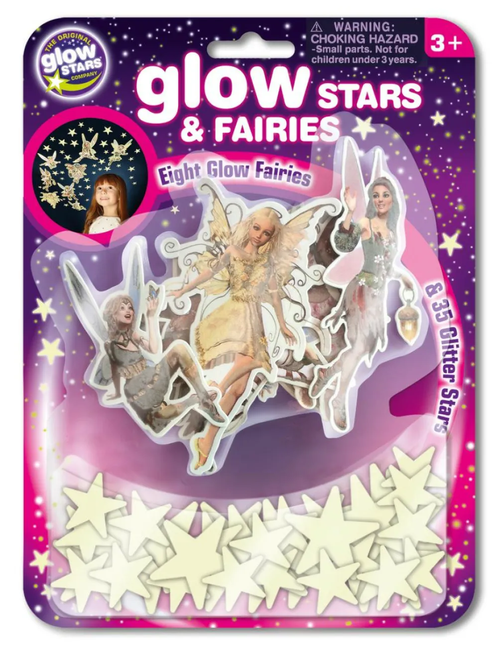 New Brainstorm Glow - Feer + Stjerner, 43 dele