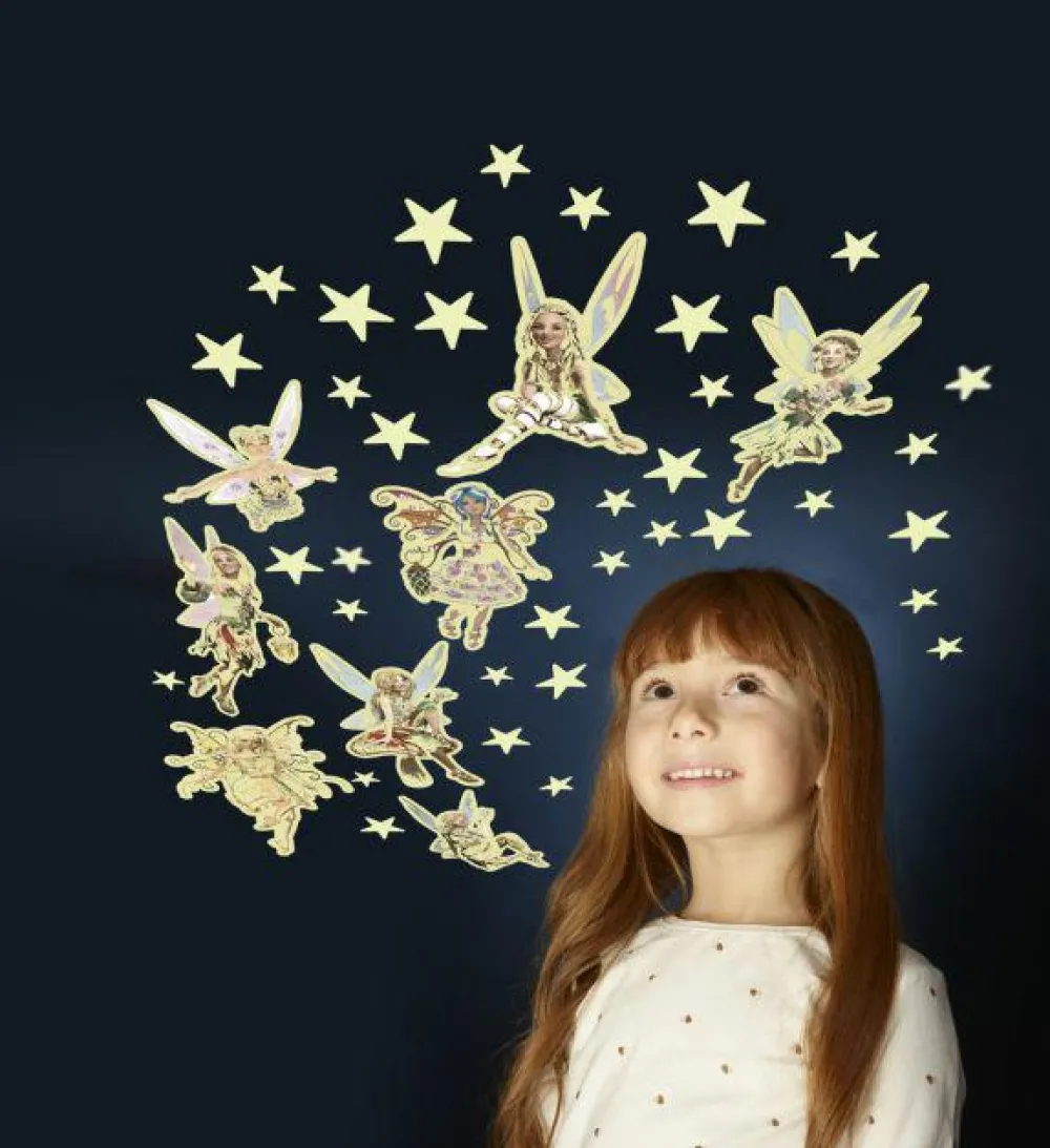 New Brainstorm Glow - Feer + Stjerner, 43 dele