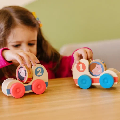 Best Melissa & Doug GO Tots - Racerbiler, 2 stk