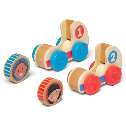 Best Melissa & Doug GO Tots - Racerbiler, 2 stk
