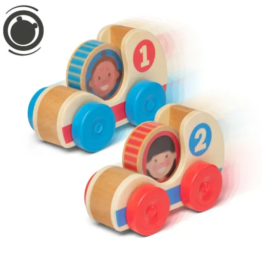 Best Melissa & Doug GO Tots - Racerbiler, 2 stk