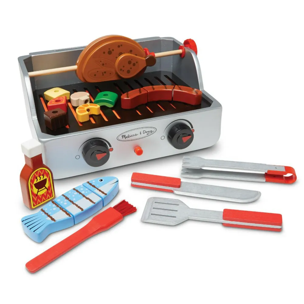 Clearance Melissa & Doug Grillsæt med 24 dele