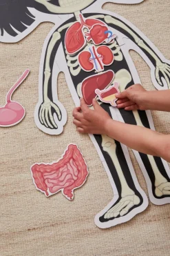 Clearance Gulvpuslespil m. 36 brikker - Pige