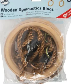 Discount Gymnastikringe i træ - Ø 18 cm