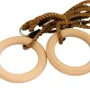Gymnastikringe i træ - Ø15,8 cm.