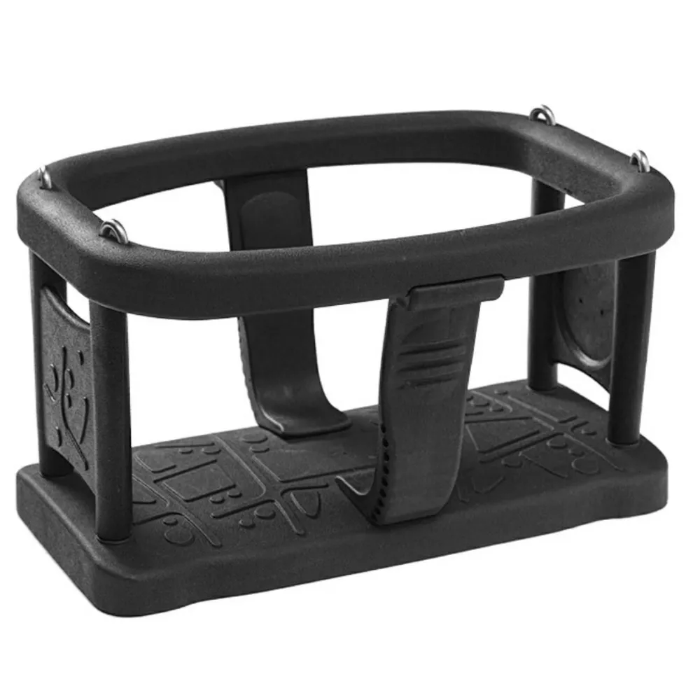 Outlet Gynge - Baby m. gummisæde - Sort