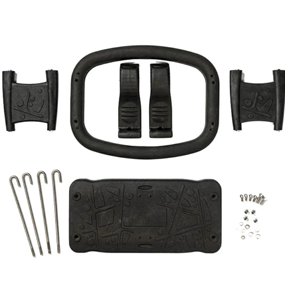 Outlet Gynge - Baby m. gummisæde - Sort