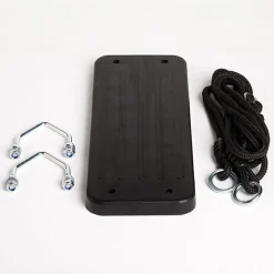 Hot DICE Gynge m. gummisæde 44,8 x 17,8 cm (sort reb)