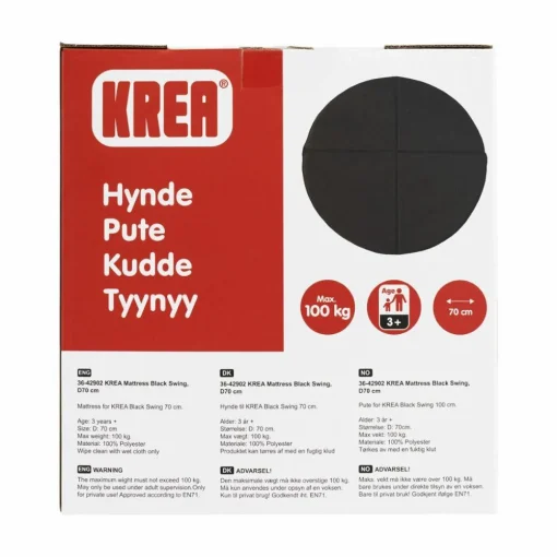 Online KREA Gyngetilbehør - Hynde til rund gynge, Ø70 cm