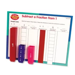 Clearance Learning Resources Hands-on brøker - Brøk Tårne