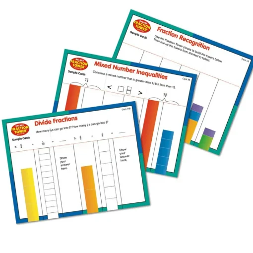 Clearance Learning Resources Hands-on brøker - Brøk Tårne