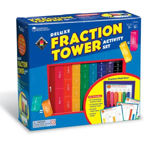 Clearance Learning Resources Hands-on brøker - Brøk Tårne