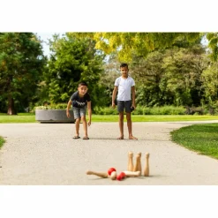 Clearance Havespil - Bowling (sort/rød)