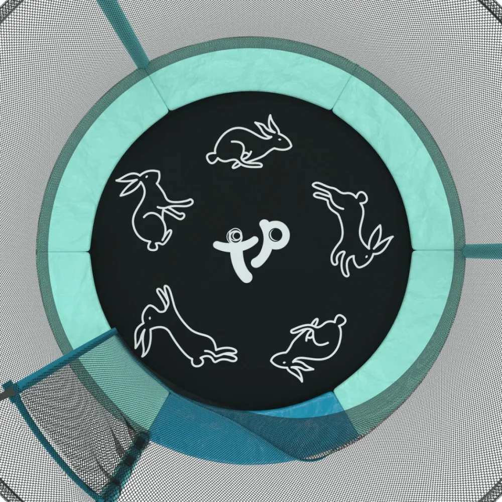 New Havetrampolin inkl. net - Ø139 cm