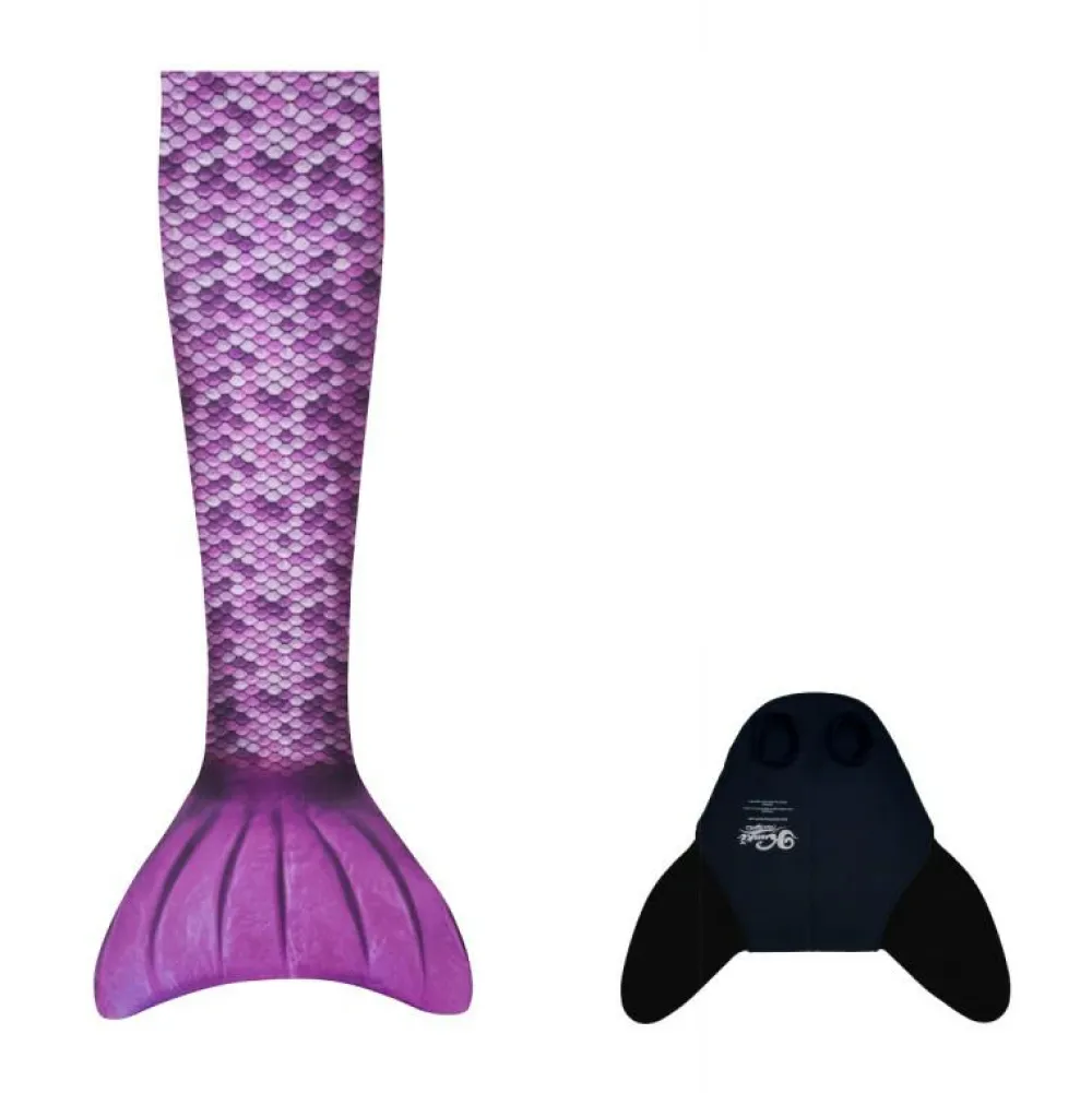 Sale Havfruehale - Hale + monofinne, Lilla (M + L)