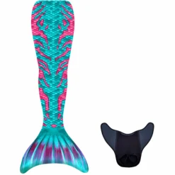 Clearance Havfruehale - Hale + monofinne, Aruba (XS + S)