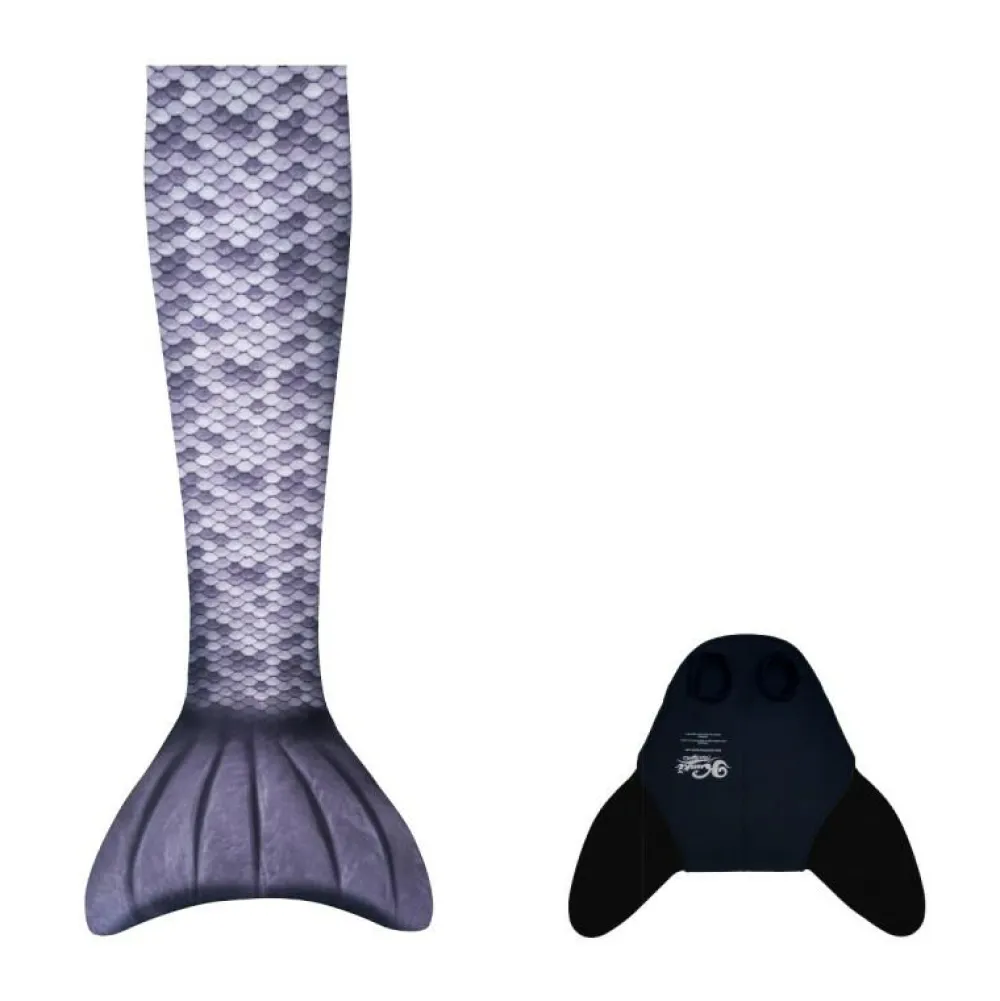 Sale Havfruehale - Hale + monofinne, Grå (M + L)