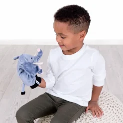 Outlet Beleduc Hånddukke 29 cm - Elefant