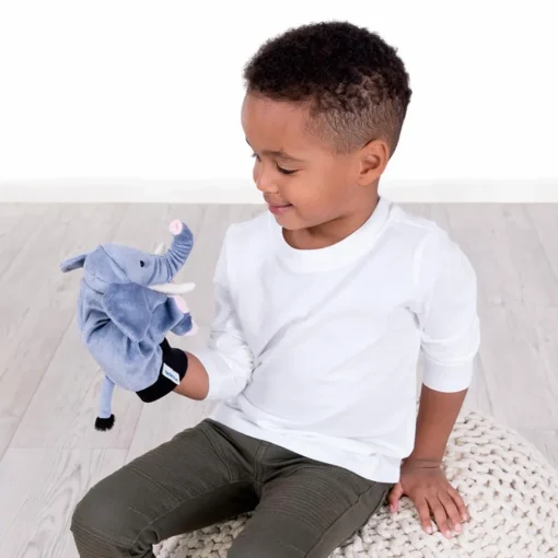 Outlet Beleduc Hånddukke 29 cm - Elefant