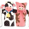 Clearance Melissa & Doug Hånddukker - Bondegårdsdyr, 4 stk.
