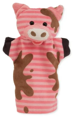 Clearance Melissa & Doug Hånddukker - Bondegårdsdyr, 4 stk.