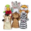 Clearance Melissa & Doug Hånddukker - Safari, 6 stk.