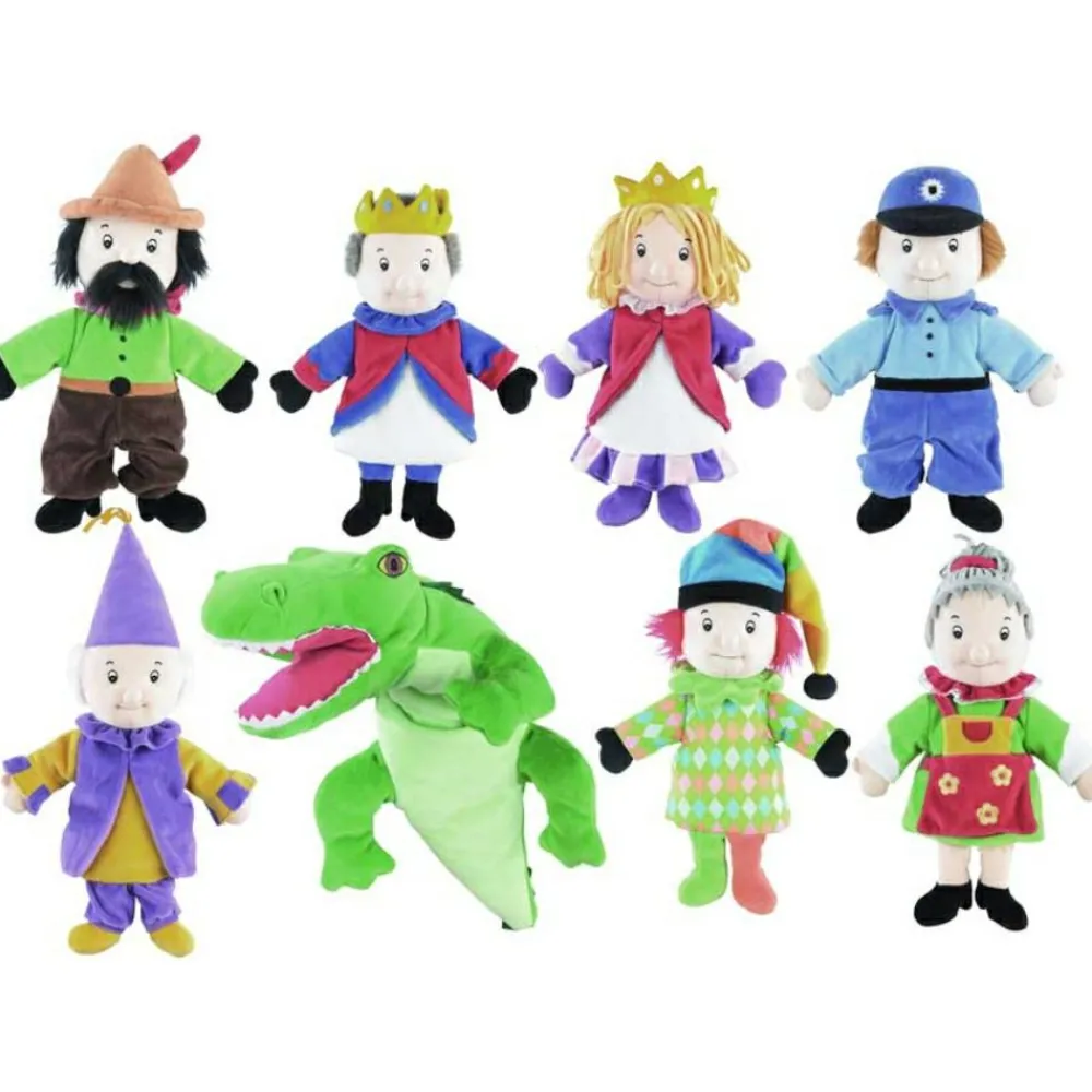 New Beleduc Hånddukker - Sæt med 8 styk