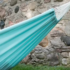 Outlet Hængekøje dobbelt (polyester) - Aqua