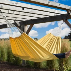 Sale Hængekøje dobbelt (polyester) - Yellow