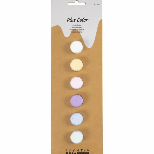 Creativ Company Hobbymaling - Pastel, 6 x 5 ml.