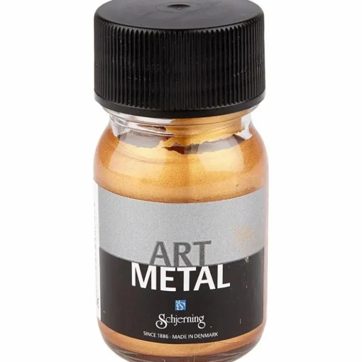 Creativ Company Hobbymaling metallic 30 ml - Guld, 1 stk