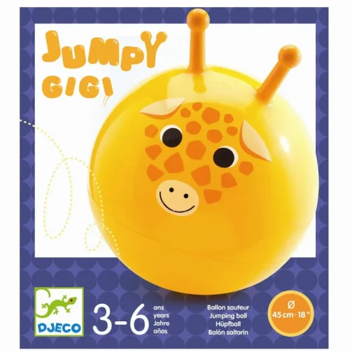 Clearance Djeco Hoppebold Ø45 cm - Giraffen Gigi