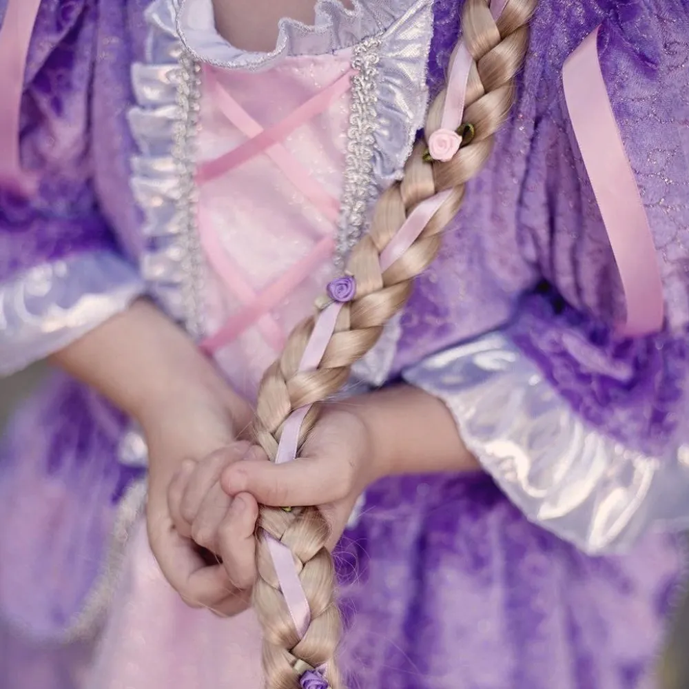 New Great Pretenders Hårbøjle med fletning - Blond