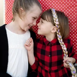 New Great Pretenders Hårbøjle med fletning - Blond