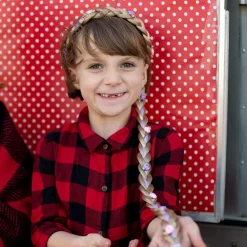 New Great Pretenders Hårbøjle med fletning - Blond