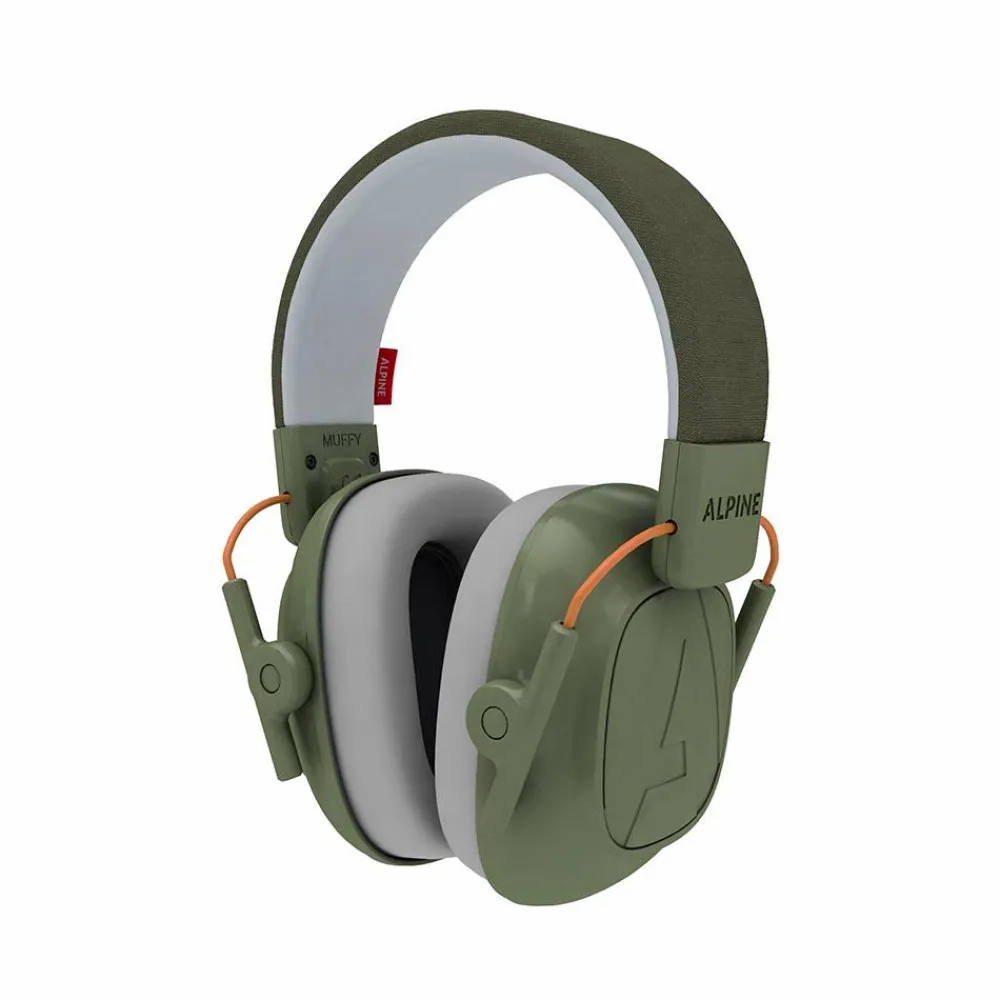 Discount Høreværn Muffy Kids 5-12 år - Grøn