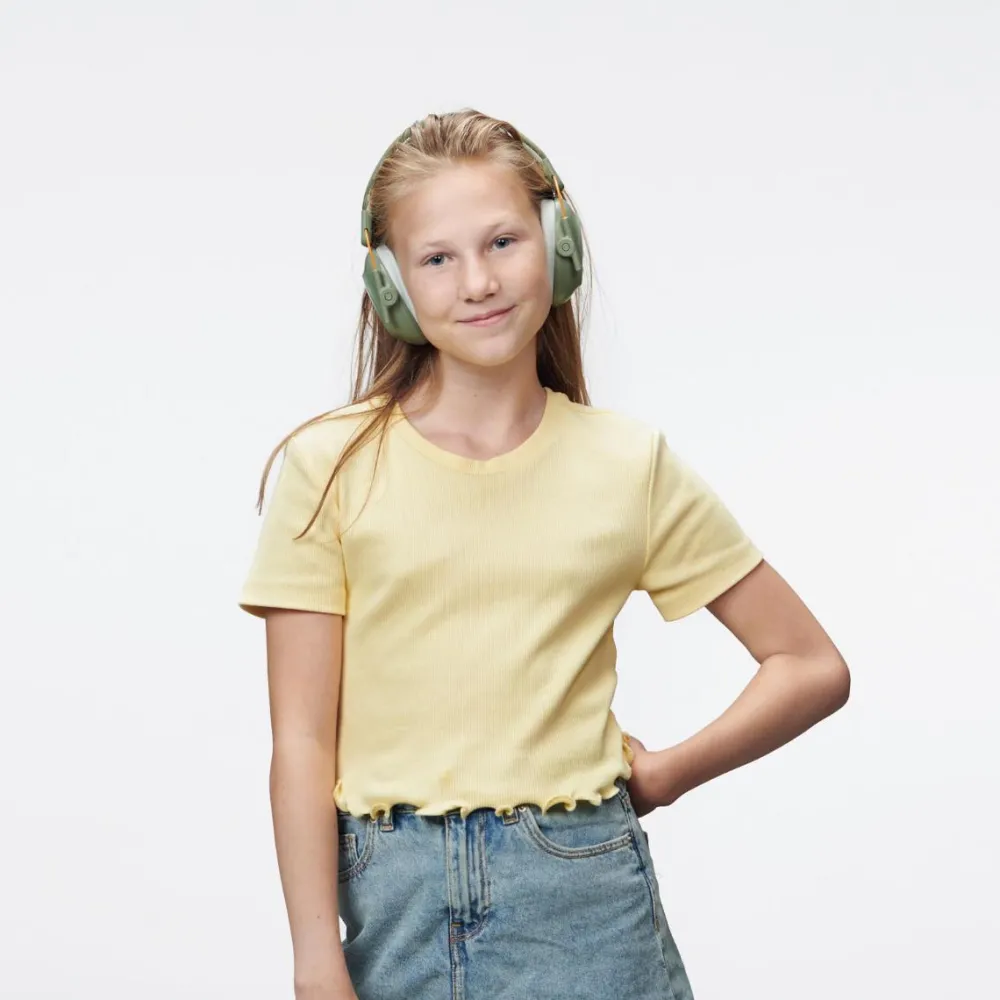Discount Høreværn Muffy Kids 5-12 år - Grøn
