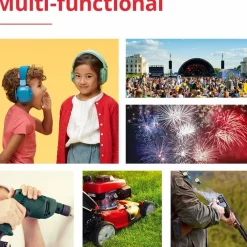 Discount Høreværn Muffy Kids 5-12 år - Grøn