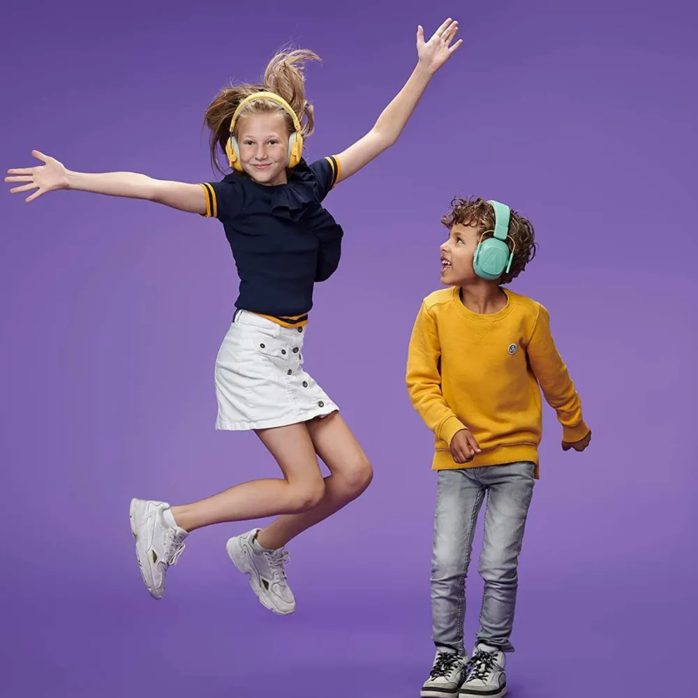 Online Høreværn Muffy Kids 5-12 år - Gul