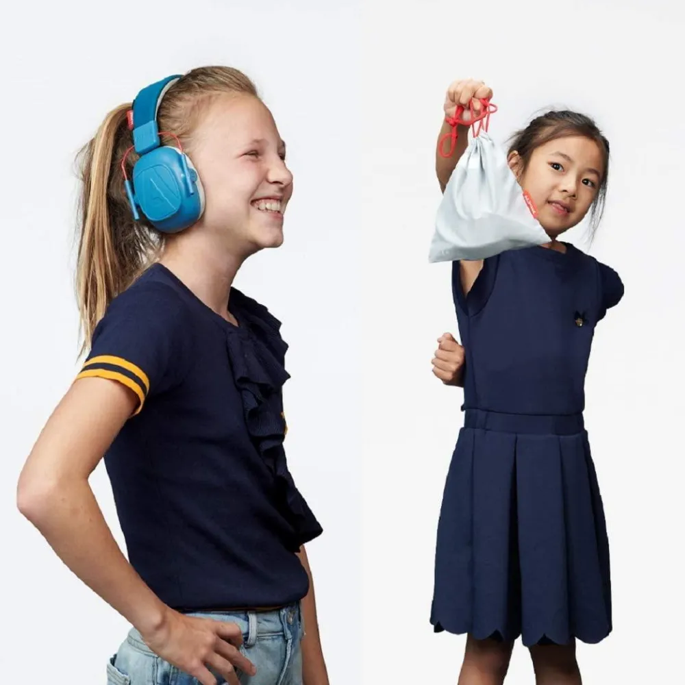 Online Høreværn Muffy Kids 5-12 år - Gul