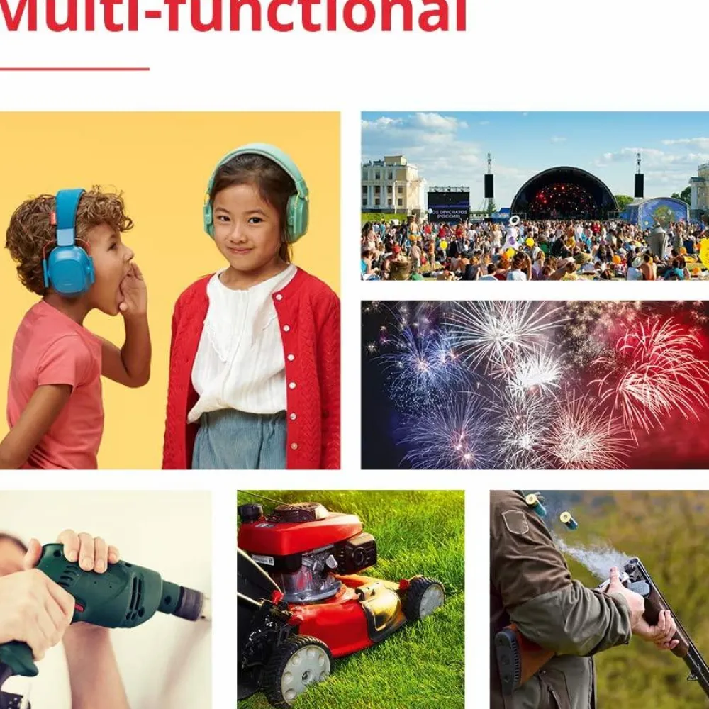 Online Høreværn Muffy Kids 5-12 år - Gul